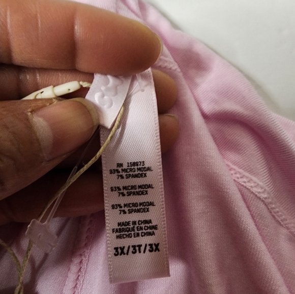 Skims Sleep Shorts Womens 3X Cherry Blossom Drawstring Waist Loungewear - Picture 4 of 8